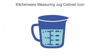 Kitchenware Measuring Jug Colored Icon In Powerpoint Pptx Png And Editable Eps Format