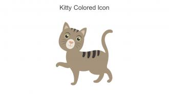 Kitty Colored Icon In Powerpoint Pptx Png And Editable Eps Format