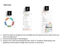 92652767 style hierarchy flowchart 5 piece powerpoint presentation diagram infographic slide
