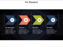 Km research ppt powerpoint presentation gallery example introduction cpb