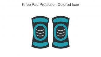 Knee Pad Protection Colored Icon In Powerpoint Pptx Png And Editable Eps Format