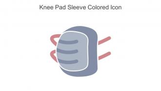 Knee Pad Sleeve Colored Icon In Powerpoint Pptx Png And Editable Eps Format