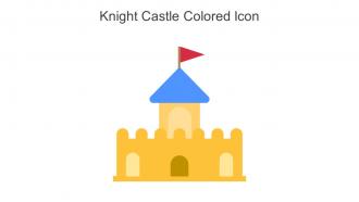 Knight Castle Colored Icon In Powerpoint Pptx Png And Editable Eps Format