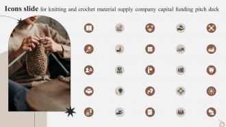 Knitting And Crochet Material Supply Company Capital Funding Pitch Deck Ppt Template Interactive Professional