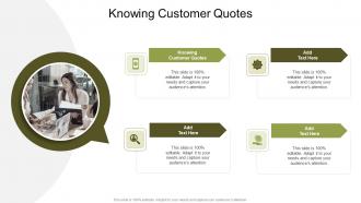 Knowing Customer Quotes In Powerpoint And Google Slides Cpb
