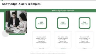 Knowledge Assets Examples In Powerpoint And Google Slides Cpb