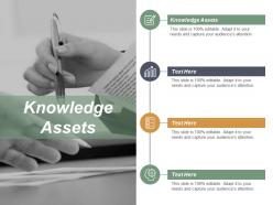 Knowledge assets ppt powerpoint presentation ideas background image cpb