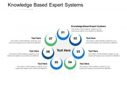 Knowledge based expert systems ppt powerpoint presentation inspiration picture cpb