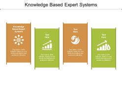 Knowledge based expert systems ppt powerpoint presentation summary rules cpb