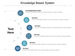 Knowledge based system ppt powerpoint presentation portfolio template cpb