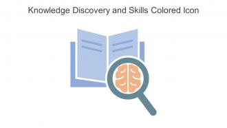 Knowledge Discovery And Skills Colored Icon In Powerpoint Pptx Png And Editable Eps Format