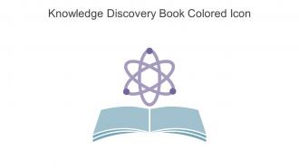 Knowledge Discovery Book Colored Icon In Powerpoint Pptx Png And Editable Eps Format