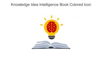Knowledge Idea Intelligence Book Colored Icon In Powerpoint Pptx Png And Editable Eps Format