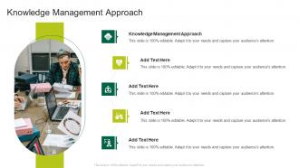 Knowledge Management Approach In Powerpoint And Google Slides Cpb