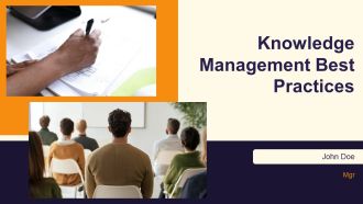 Knowledge Management Best Practices PPT Guidelines AT