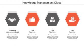 Knowledge management cloud ppt powerpoint presentation model good cpb