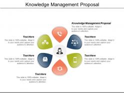 Knowledge management proposal ppt powerpoint presentation file information cpb