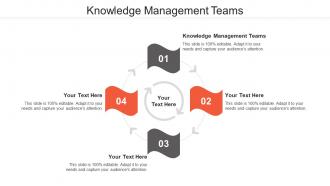 Knowledge management teams ppt powerpoint presentation summary inspiration cpb