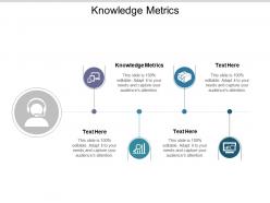 Knowledge metrics ppt powerpoint presentation file show cpb