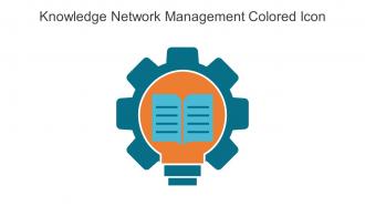 Knowledge Network Management Colored Icon In Powerpoint Pptx Png And Editable Eps Format