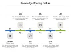 Knowledge sharing culture ppt powerpoint presentation file influencers cpb