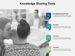 Knowledge sharing tools ppt powerpoint presentation ideas model cpb