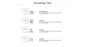 Knowledge test ppt powerpoint presentation infographics graphics example cpb