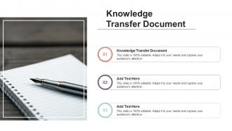 Knowledge Transfer Document In Powerpoint And Google Slides Cpb