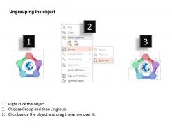 75428907 style circular loop 5 piece powerpoint presentation diagram infographic slide