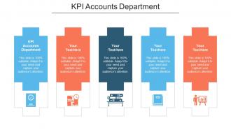 KPI Accounts Department Ppt Powerpoint Presentation Summary Infographics Cpb