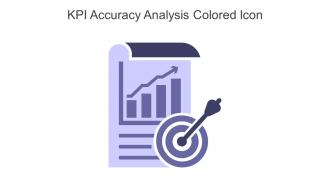 KPI Accuracy Analysis Colored Icon In Powerpoint Pptx Png And Editable Eps Format