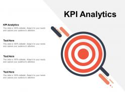 Kpi analytics ppt powerpoint presentation infographic template shapes cpb