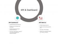 Kpi and dashboard metrics ppt powerpoint presentation infographic template