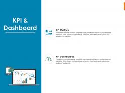 Kpi and dashboard ppt powerpoint presentation model slide portrait