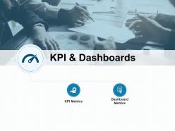 Kpi and dashboards metrics checklist ppt powerpoint presentation file icons