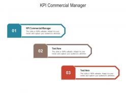 Kpi commercial manager ppt powerpoint presentation slides themes cpb
