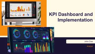 KPI Dashboard And Implementation PPT Mockup AT KPI Dashboard And Implementation PPT Mockup AT