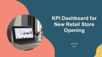 KPI Dashboard For New Retail Store Opening PPT Template AT