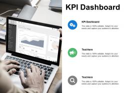 Kpi dashboard ppt powerpoint presentation gallery slides cpb