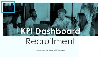 KPI Dashboard Recruitment Powerpoint Ppt Template Bundles