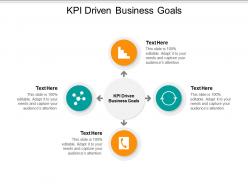 Kpi driven business goals ppt powerpoint presentation model example cpb