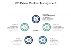 Kpi driven contract management ppt powerpoint presentation portfolio samples cpb