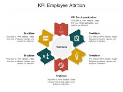 Kpi employee attrition ppt powerpoint presentation deck cpb