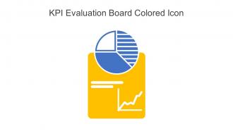 KPI Evaluation Board Colored Icon In Powerpoint Pptx Png And Editable Eps Format