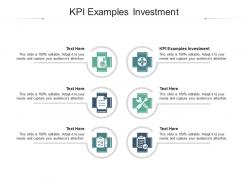 Kpi examples investment ppt powerpoint presentation ideas cpb