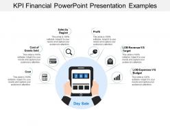 Kpi financial powerpoint presentation examples