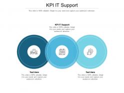 Kpi it support ppt powerpoint presentation styles clipart cpb