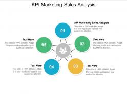 Kpi marketing sales analysis ppt powerpoint presentation infographics summary cpb