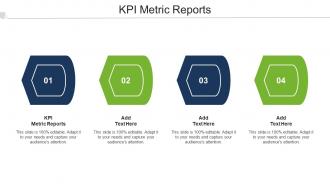 KPI Metric Reports Ppt Powerpoint Presentation Inspiration Slideshow Cpb