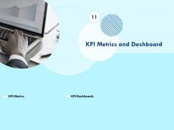 Kpi metrics and dashboard laptop ppt powerpoint presentation deck